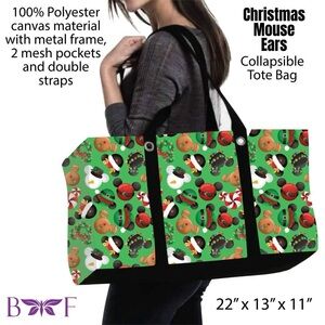 Collapsible Tote Bag - Holiday